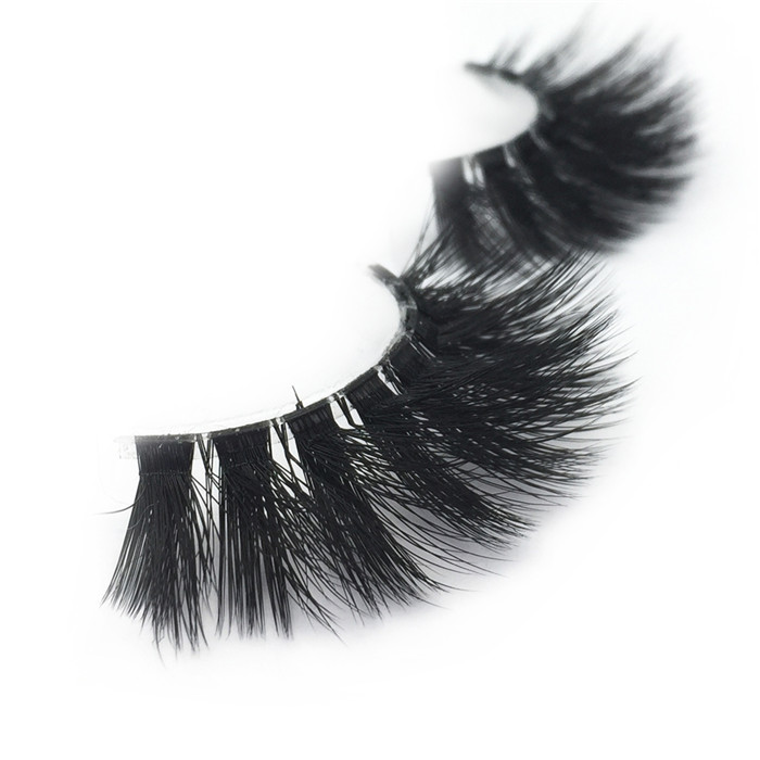 Soft Long 3D Silk Fiber False eyelashes JH172